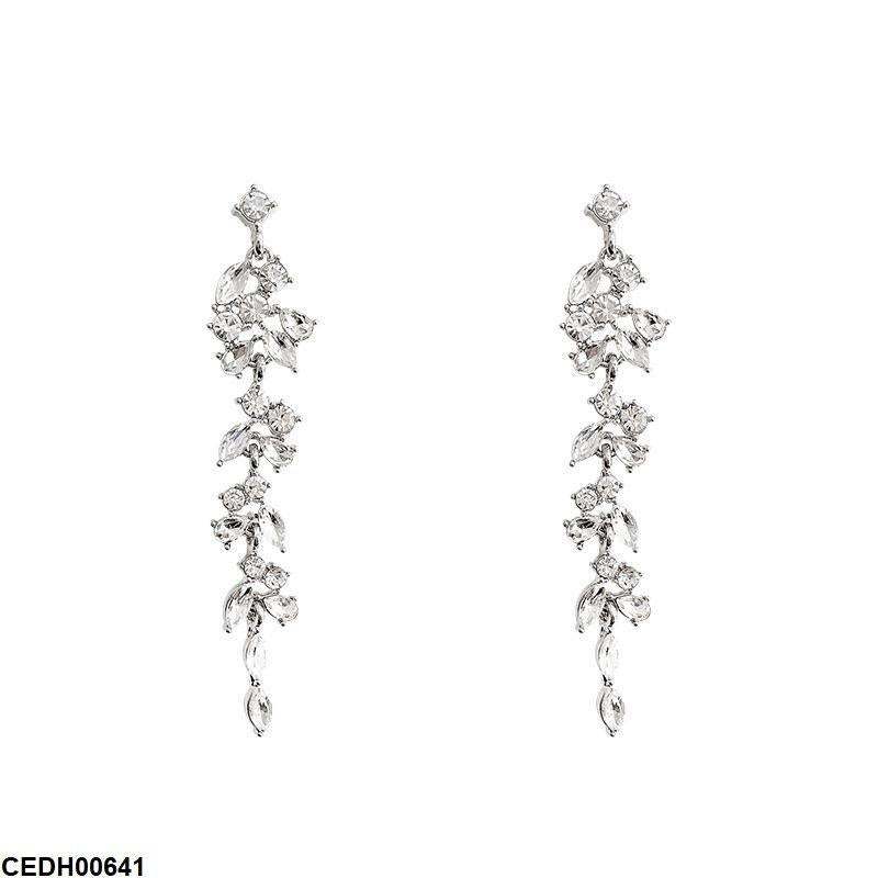 CEDH00641 HJF Tear Drop Earrings - CEDH