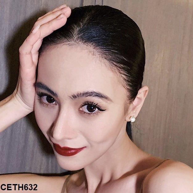 CETH632 SIQ Vase Ear Tops Pair