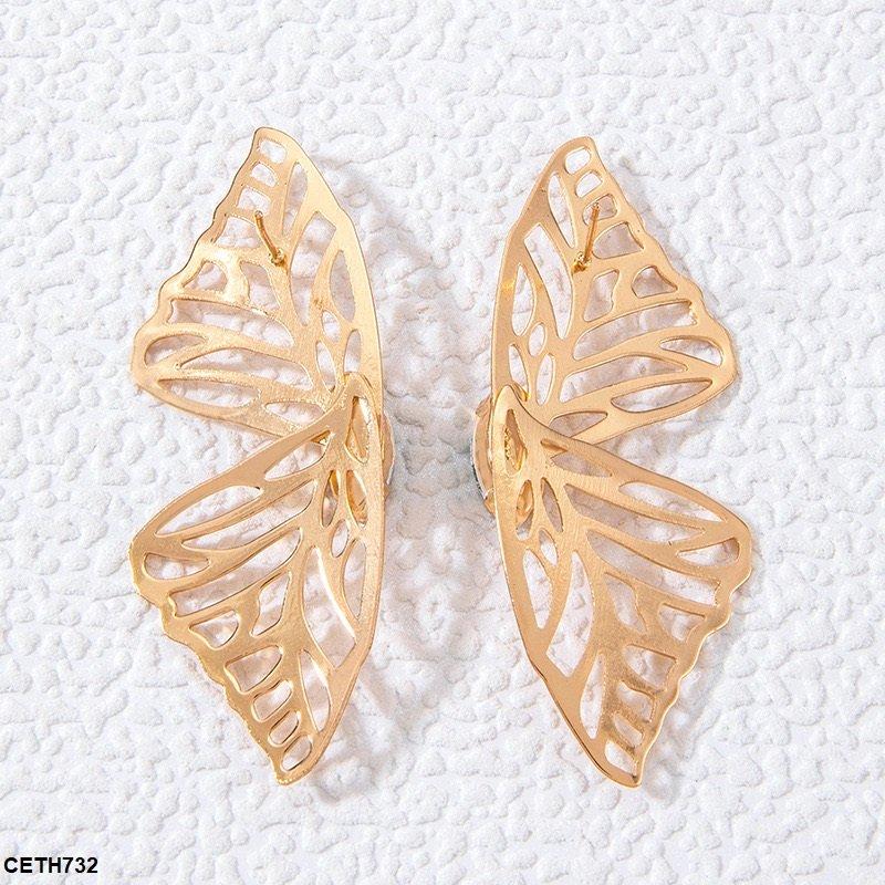 CETH732 YYE Butterfly wings Tops Pair