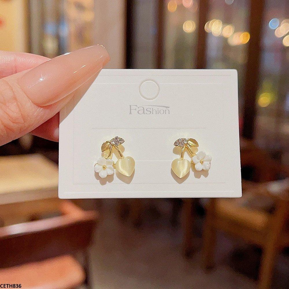 CETH836 DDJ Flower/Heart Tops Pair