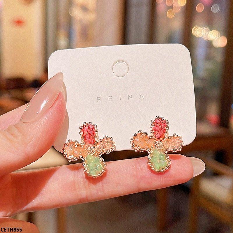 CETH855 HJF Flower Tops Pair