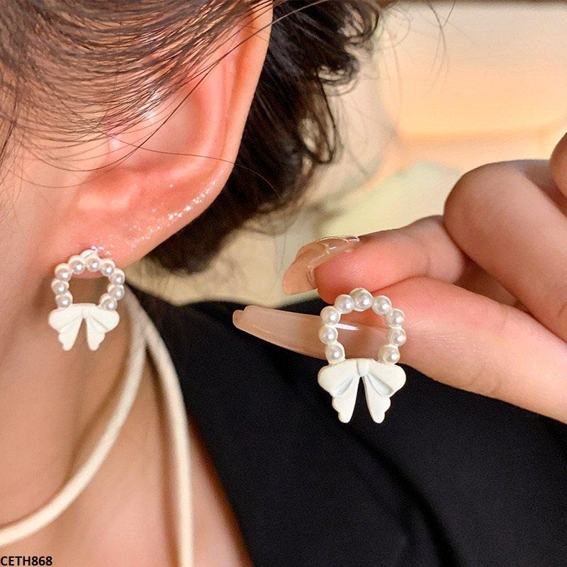 CETH868 HJF Bow Style Tops Pair