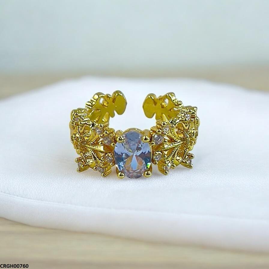 CRGH00760 WNS Imp Oval Stone Ring - CRGH