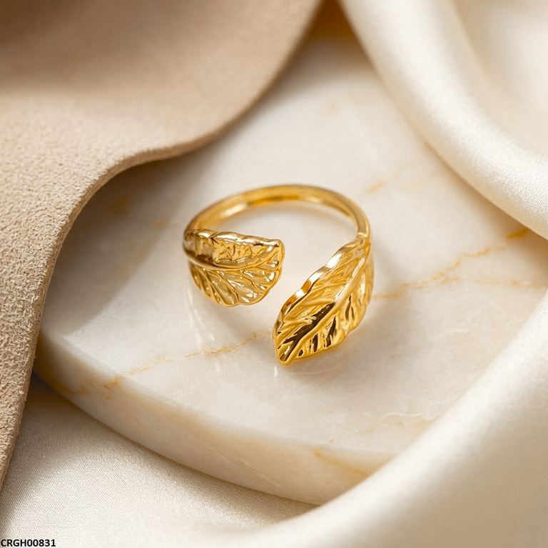 CRGH00831 NMS Stainless Steel Double Leaf Ring Ajustable - CRGH