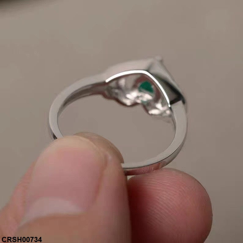 CRSH00734 CJD Heart Ring - CRSH