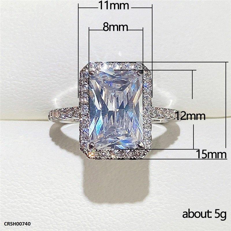 CRSH00740 CSH Rectangle Shape Ring - CRSH
