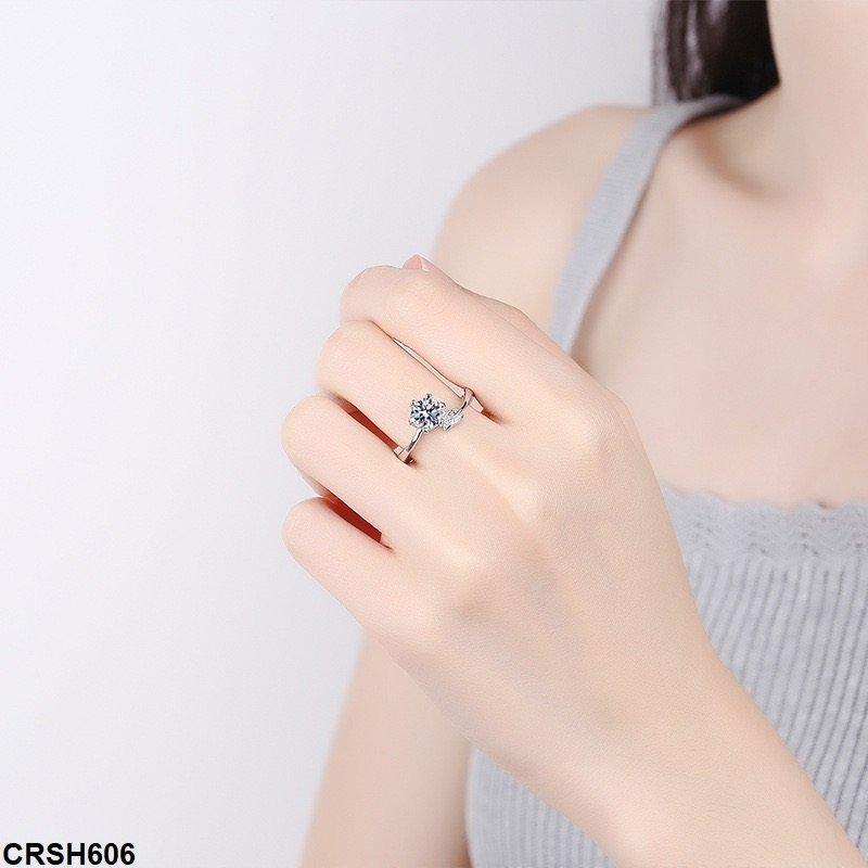 CRSH606 BLX Round/Leaf Ring Adjustable