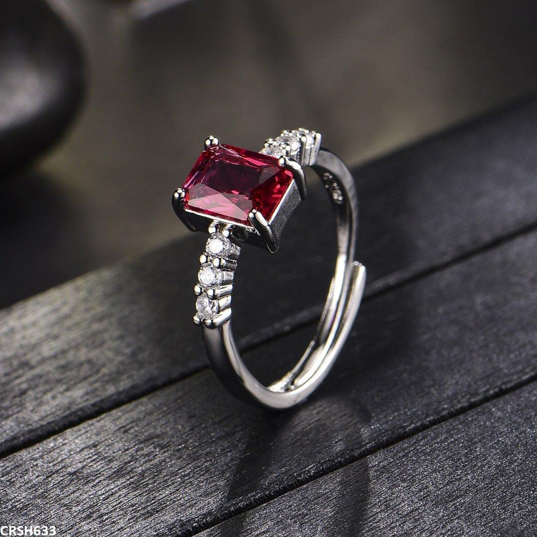 CRSH633 KRL Imp Adjustable Rectangle Ring
