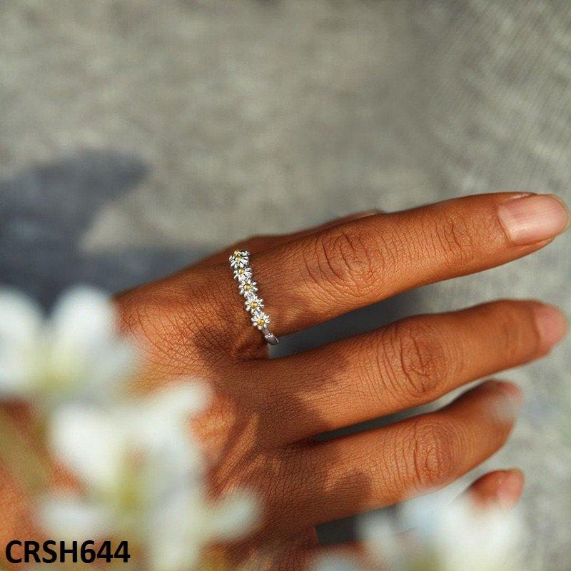 CRSH644 JEC Imp Flower Ring