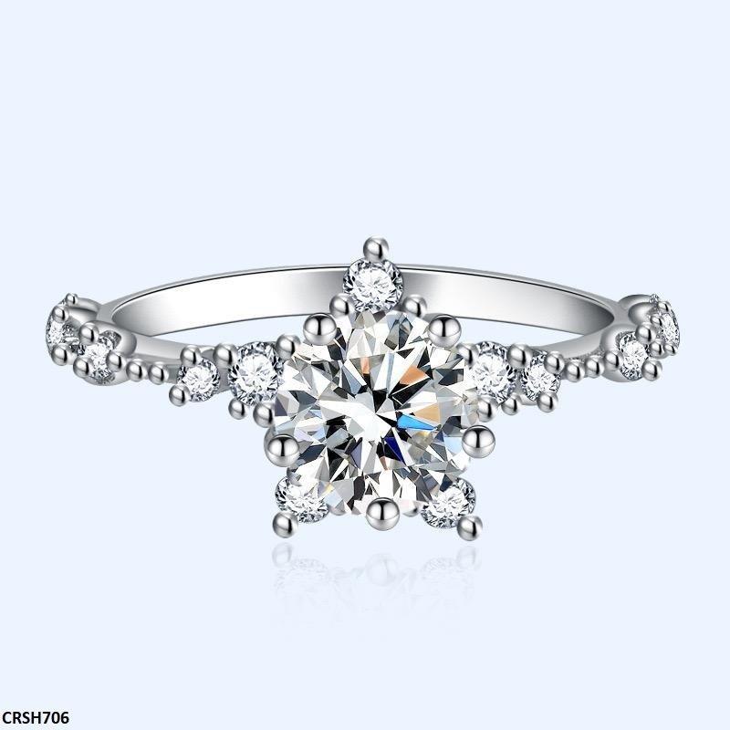 CRSH706 BJF Flower Ring Adjustable