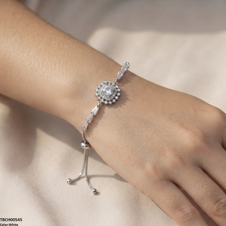 TBCH00545 MMJ Flower Bracelet Adjustable - TBCH