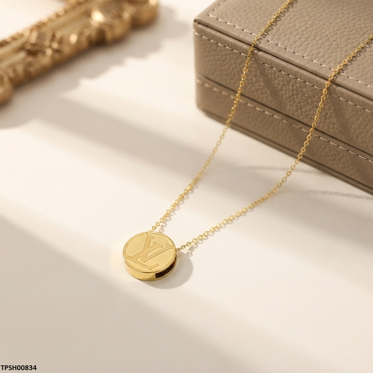 TPSH00834 ALQ Stainless Steel Round LV Pendant - TPSH