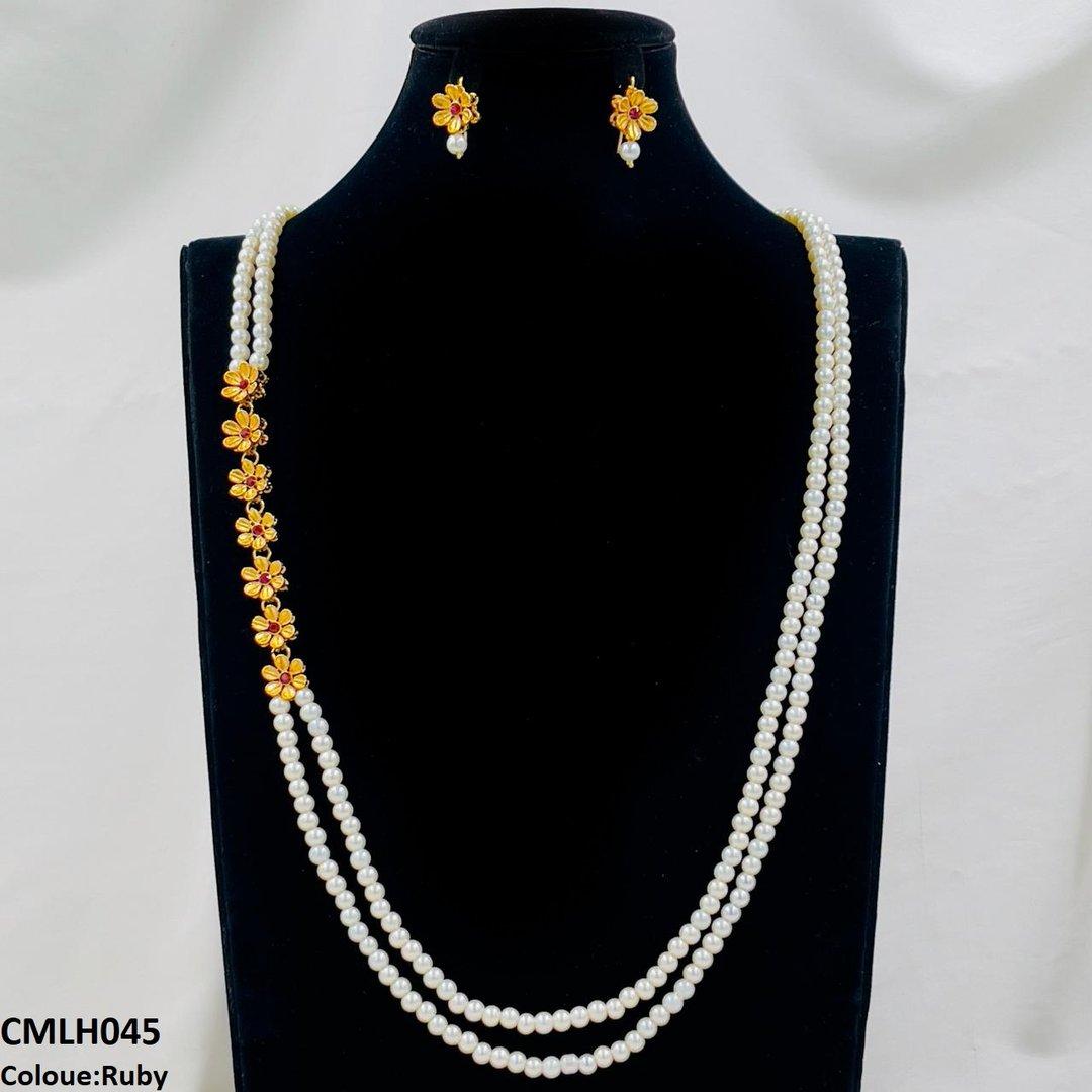 CMLH045 FRN Flower Pearl Mala