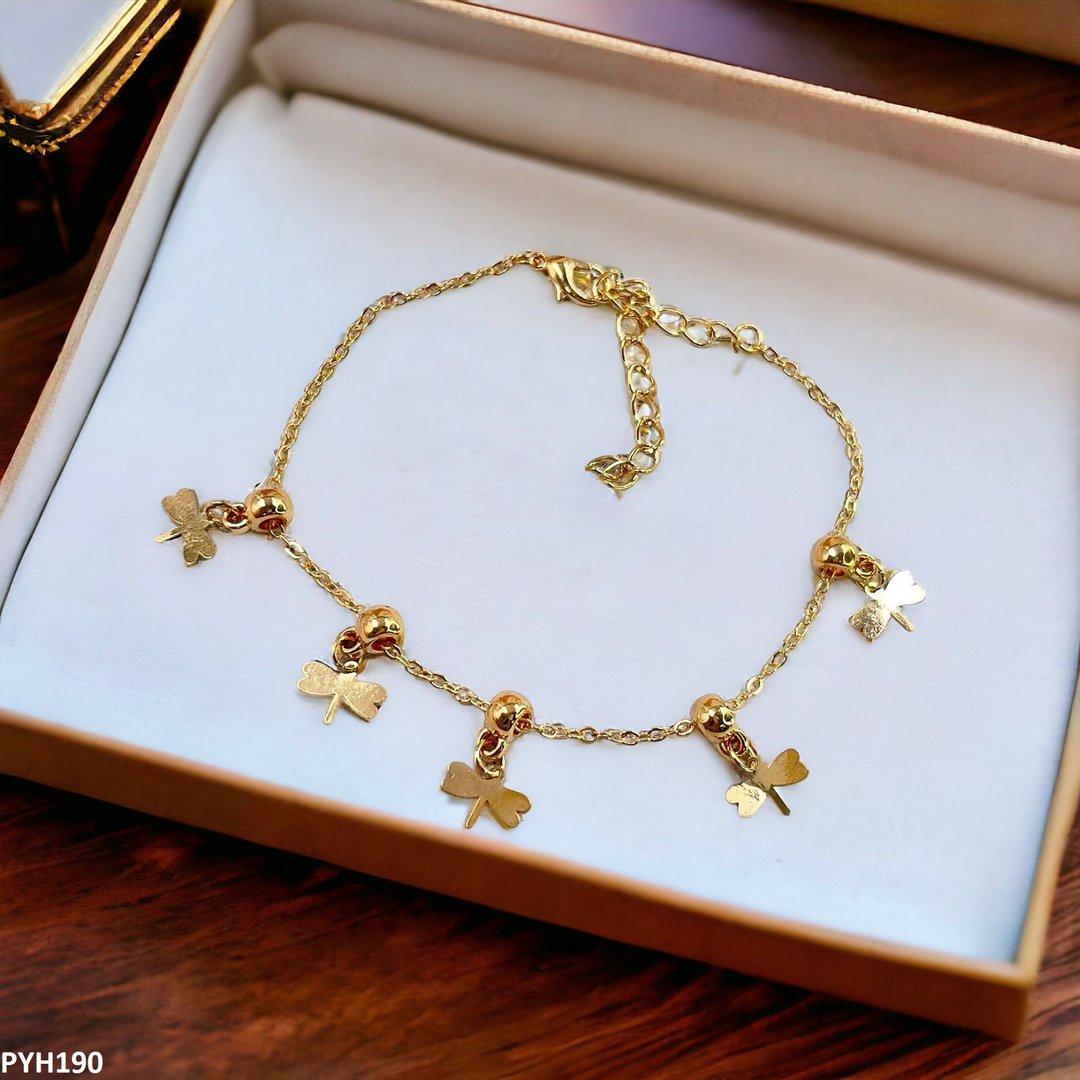 PYH190 WXD Butterfly Anklet Single