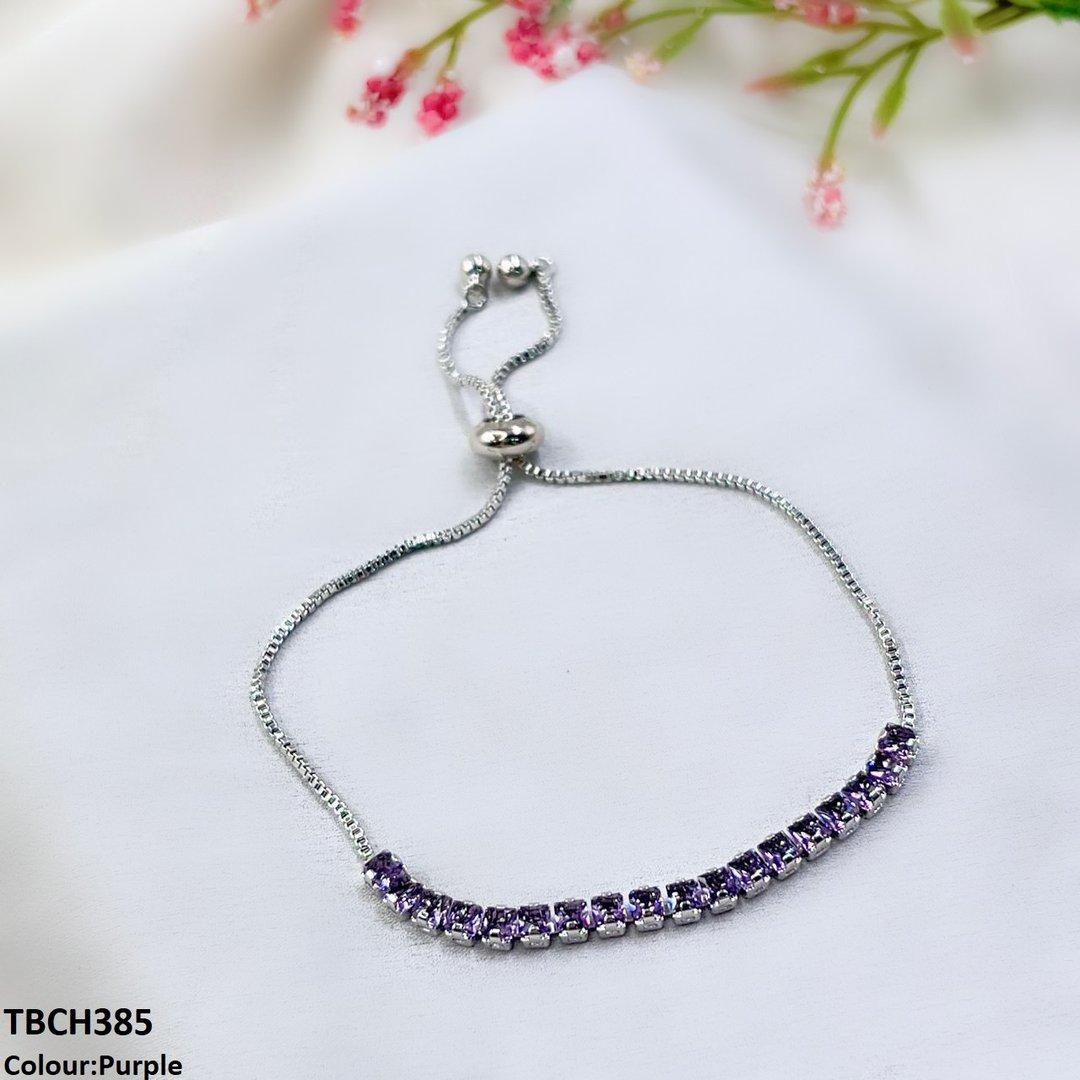 TBCH385 WKO Baguette Layered Bracelet