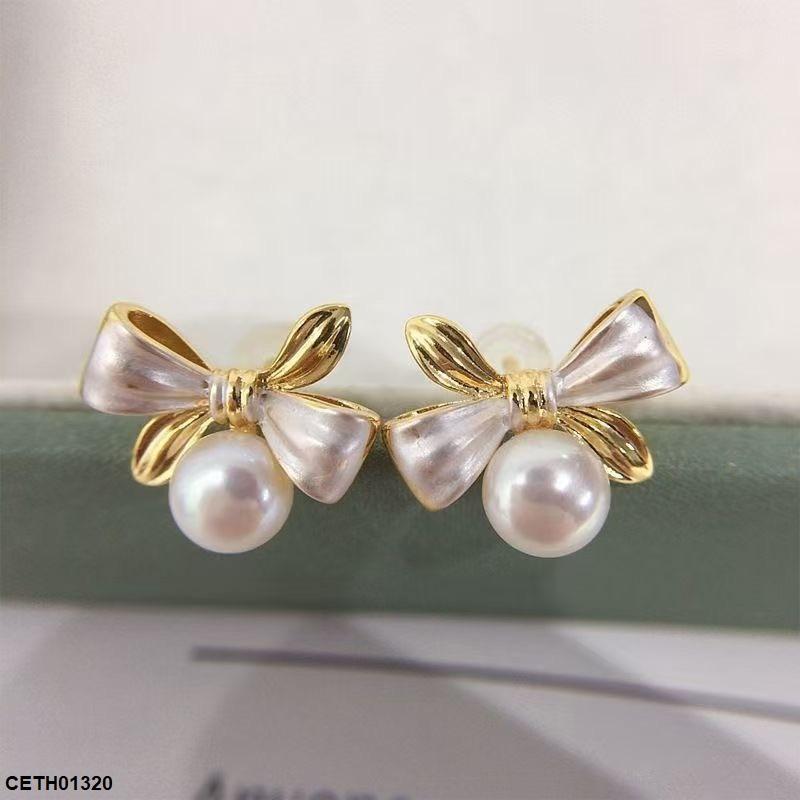 CETH01320 YHC Bow Pearl Tops Pair - CETH