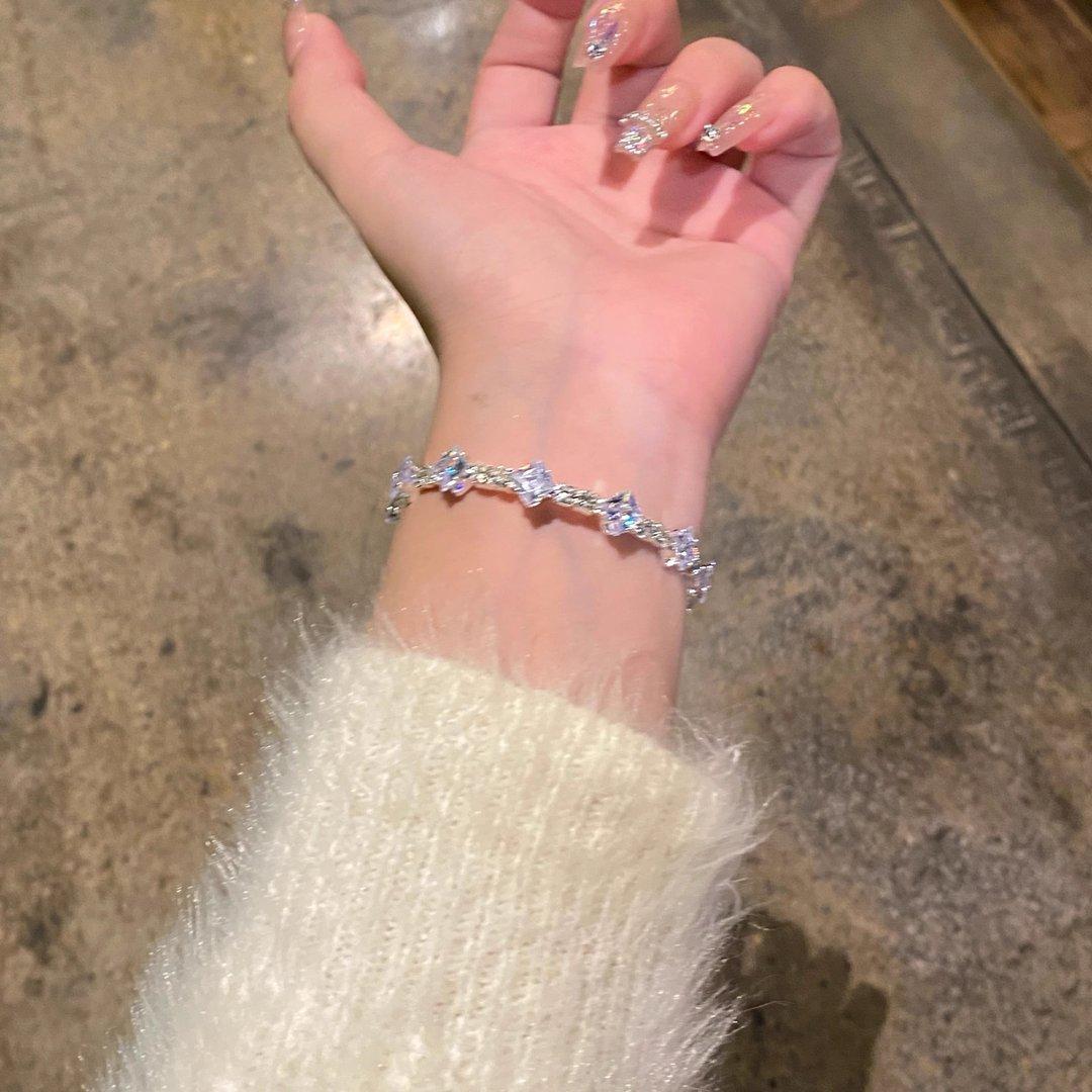 TBRH00437 XST Square Openable Bracelet - TBRH