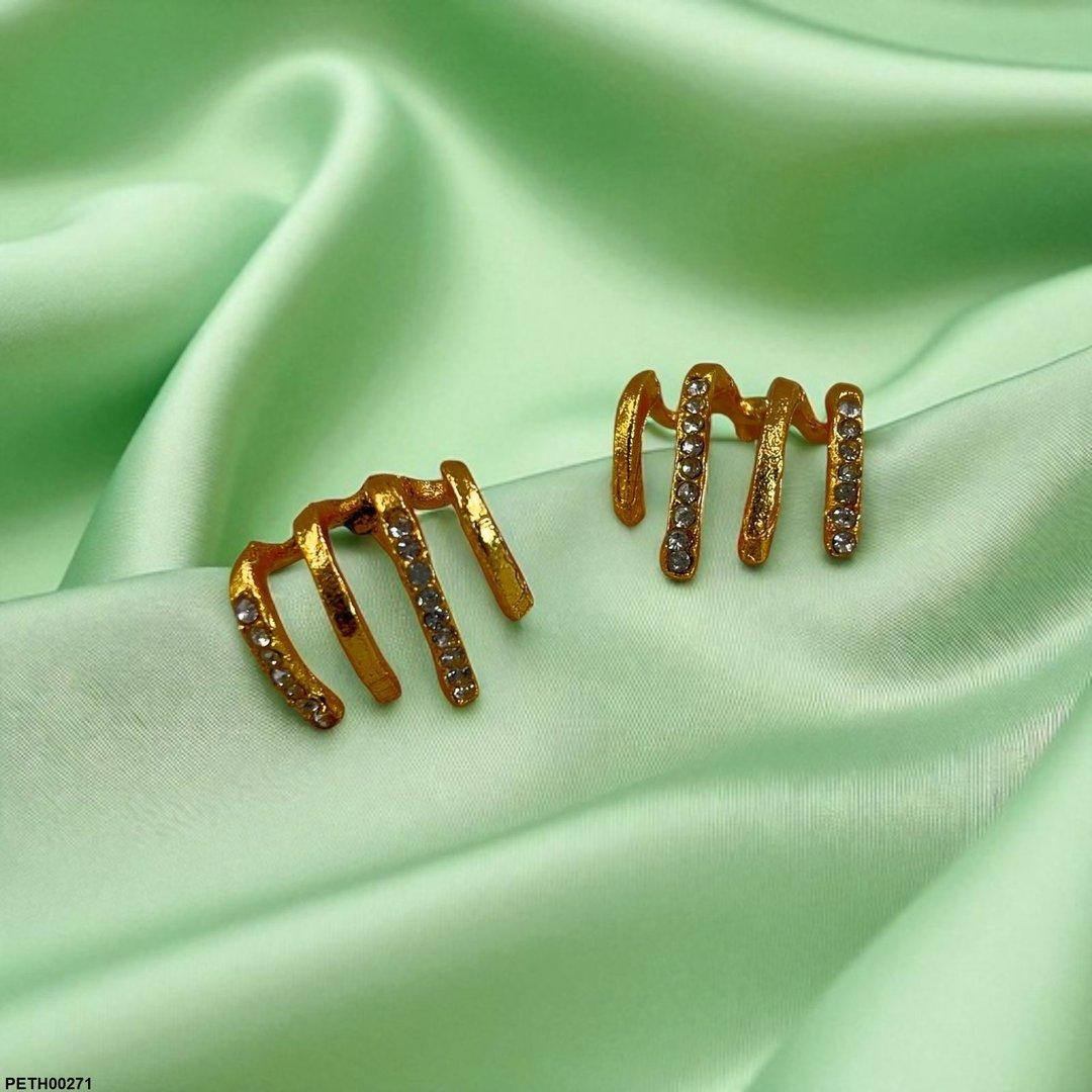 PETH00271 FRN Sterling Stud Tops Pair - PETH