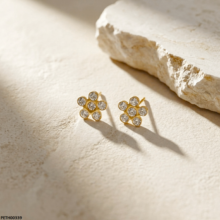 PETH00339 MZM Flower Tops Pair - PETH