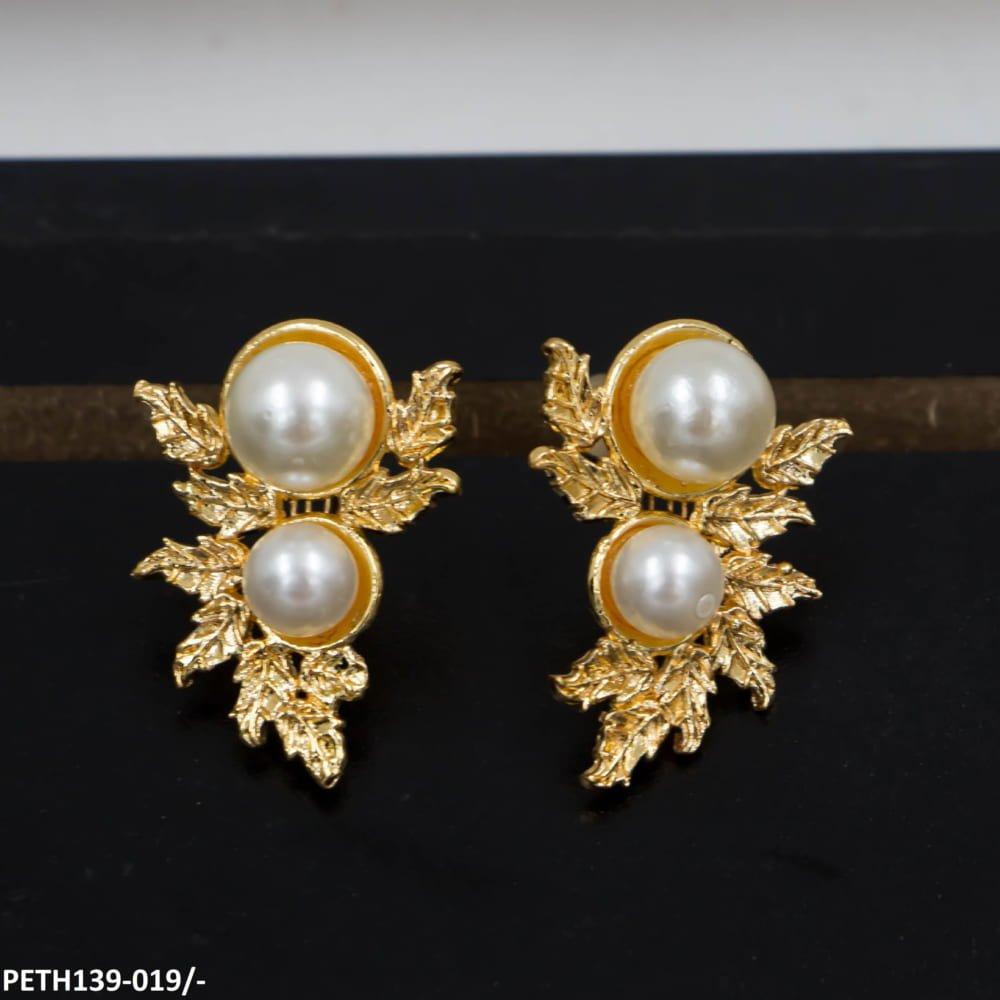 PETH139 SDQ Pearl Leaf Tops Pair