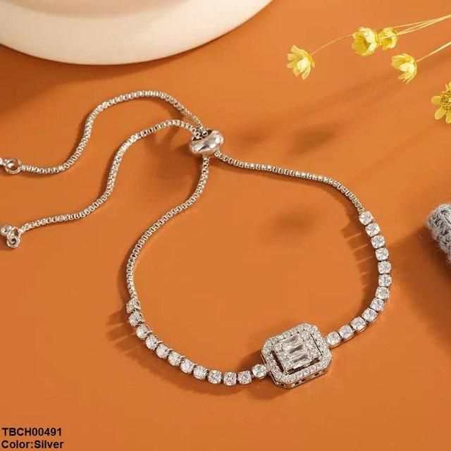 TBCH00491 DNG Square Stone Bracelet Adjustable - TBCH