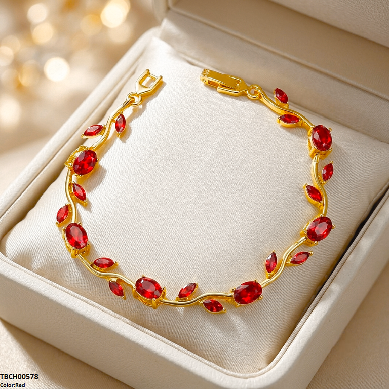 TBCH00578 QSJ Tulip Leaf Bracelet - TBCH