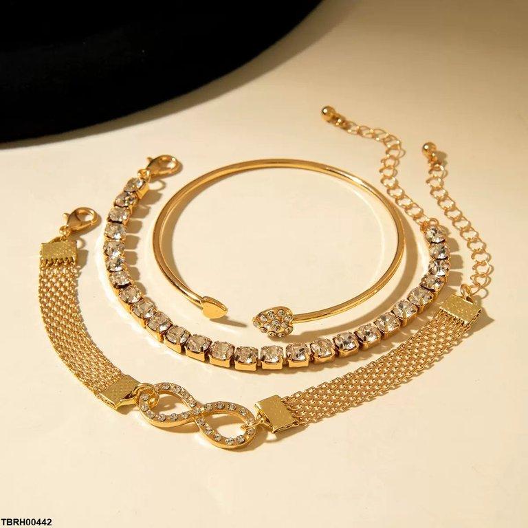 TBRH00442 YYE Infinite Stone Bracelet Set - TBRH