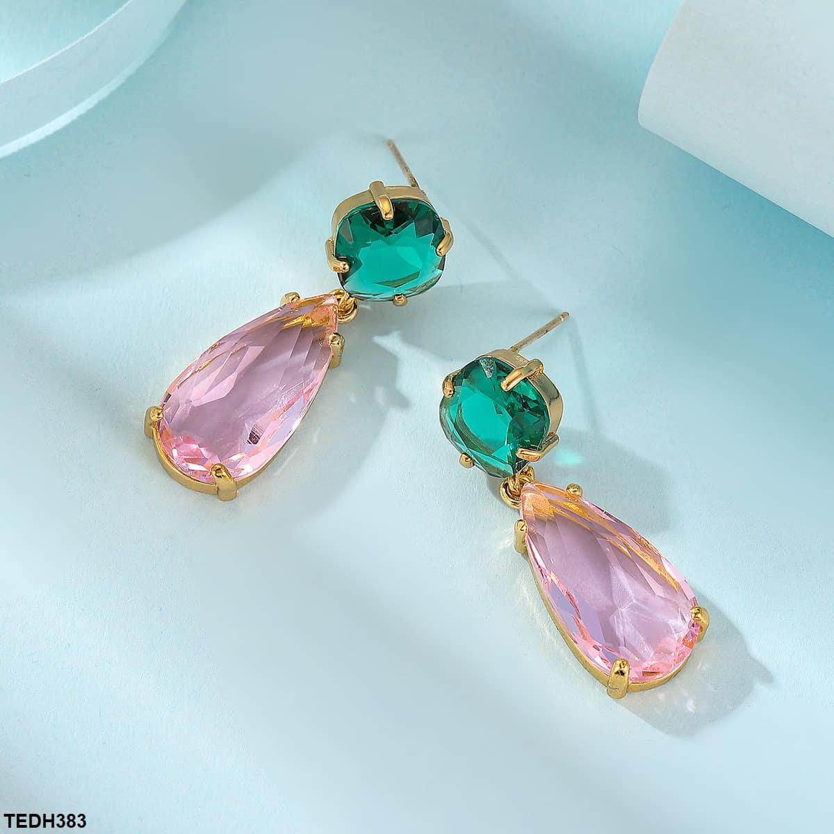 TEDH383 YLE Pear Drop Ear Pair