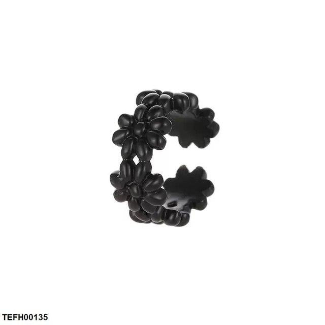 TEFH00135 QWN Flower Single Ear Cuff - TEFH