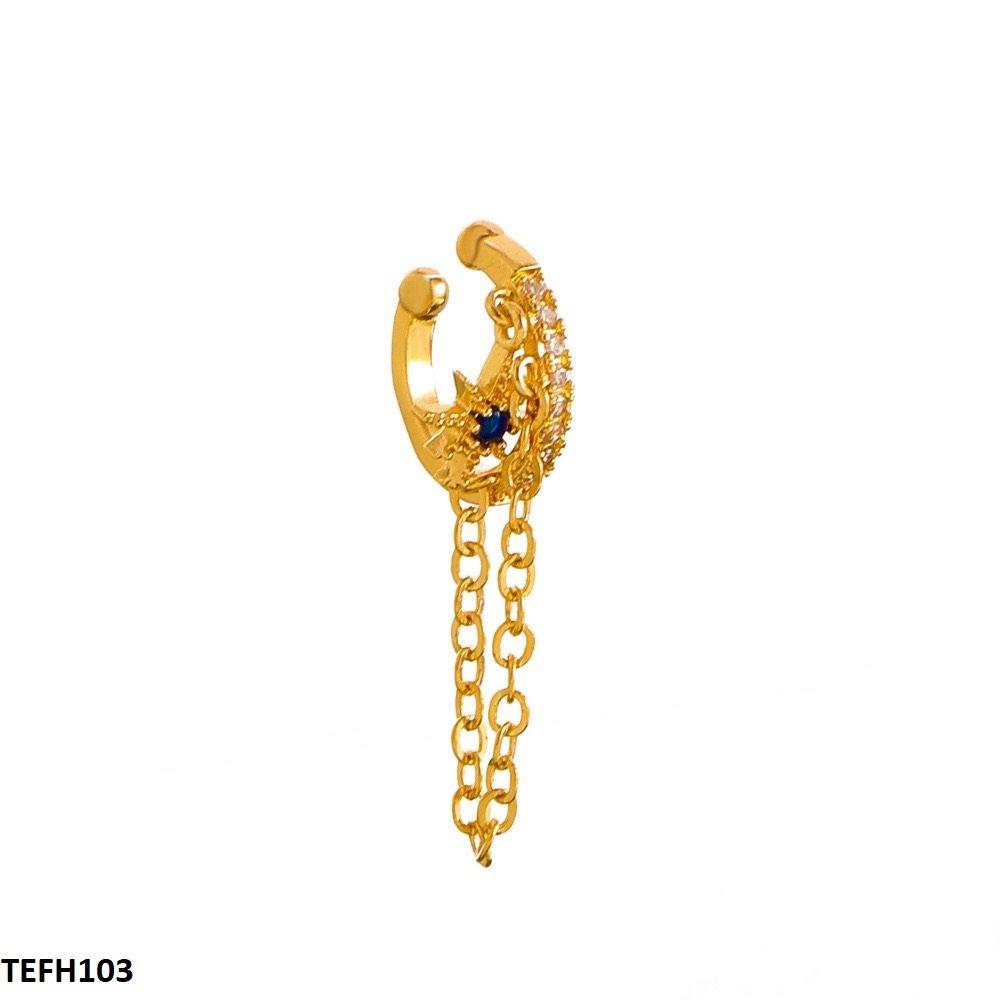 TEFH103 QWN Star Ear Cuff Single