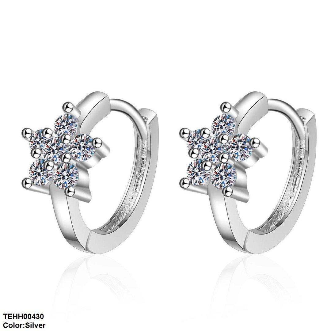 TEHH00430 BLX Star Ear Hoops Pair - TEHH