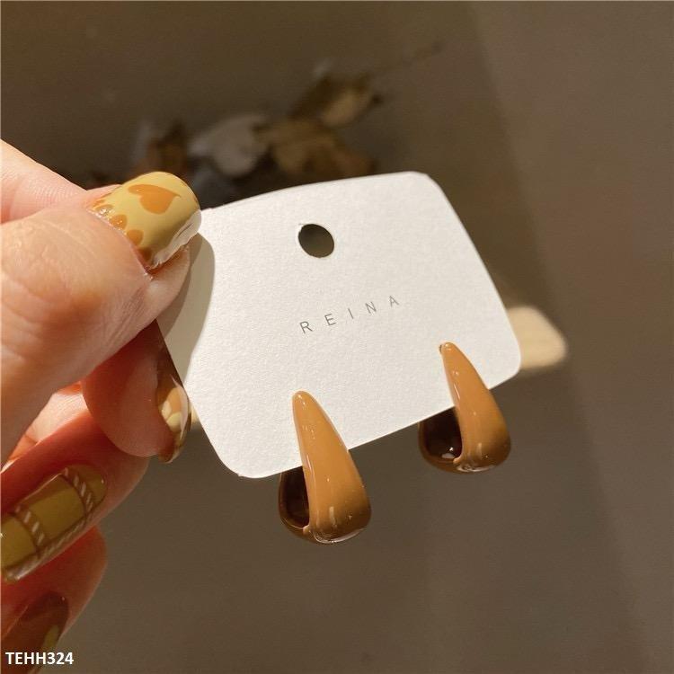 TEHH324 ZHL Curb Ear Hoops Pair