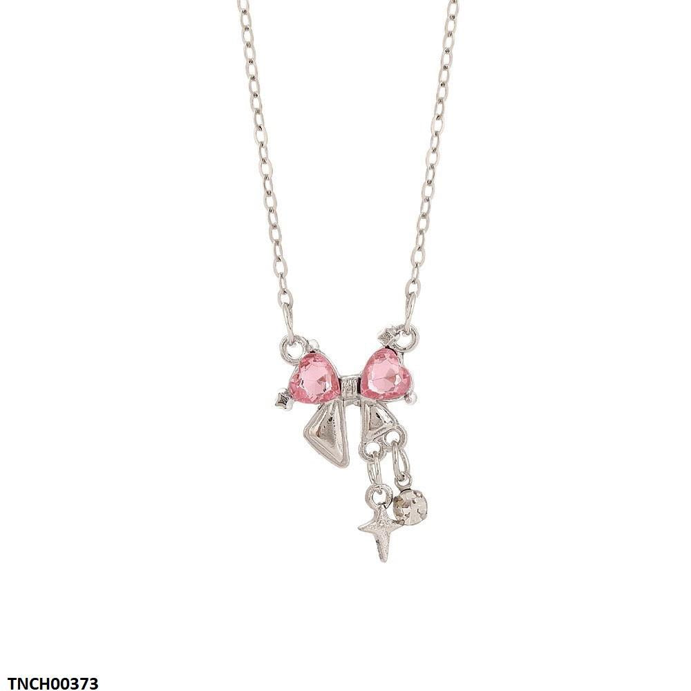 TNCH00373 LSH Bow Heart Necklace - TNCH