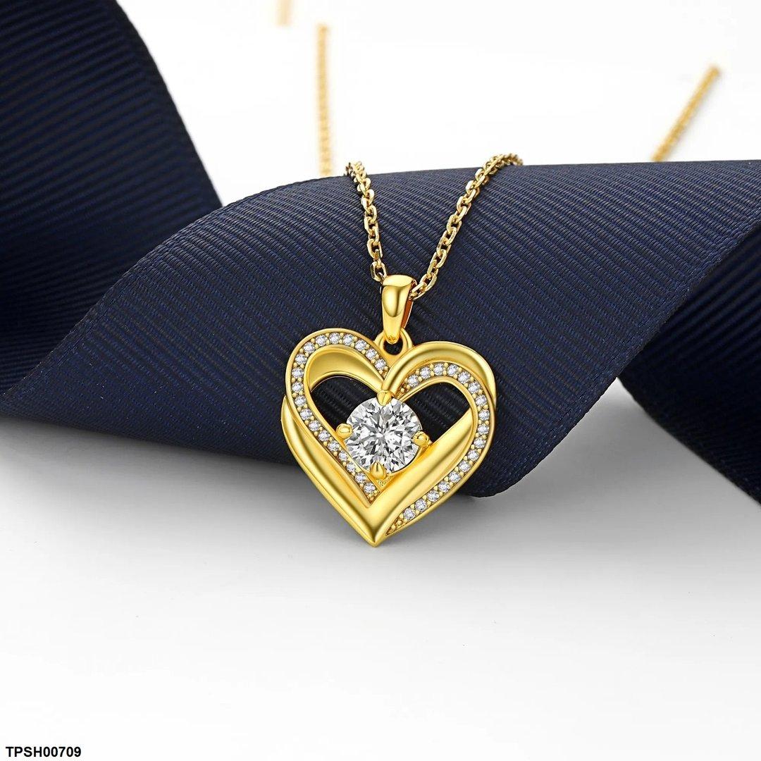 TPSH00709 CSH Heart Pendant With Chain - TPSH