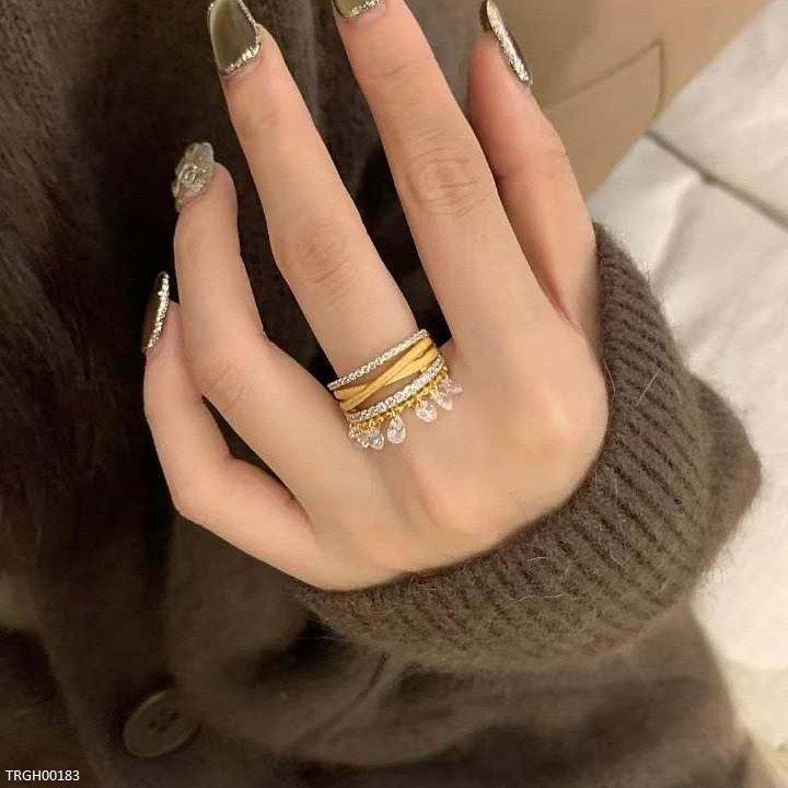 TRGH00183 GWH Tear Drop Adjustable Ring - TRGH