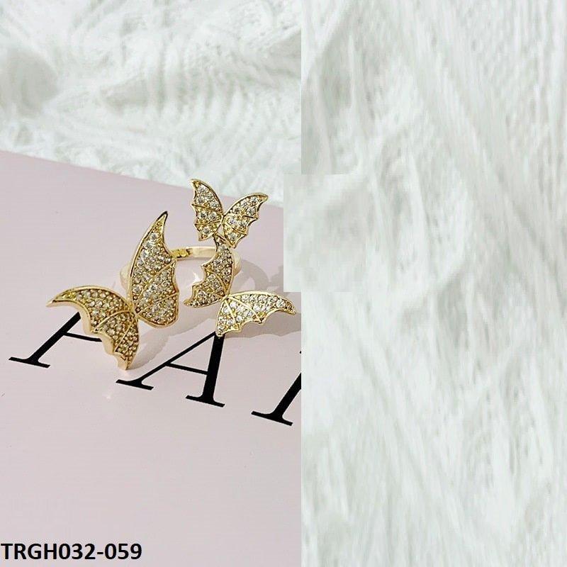 TRGH032 DNG Ring Butterfly Adjustable