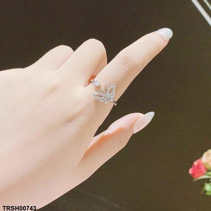 TRSH00743 CJD Butterfly Ring Adjustable - TRSH