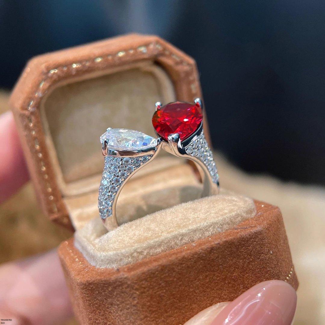 TRSH00765 GWH Doubble Face Tear Adjustable Ring - TRSH