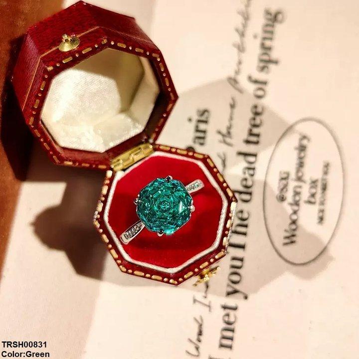 TRSH00831 BJF Round Cathedral Ring Adjustable - TRSH