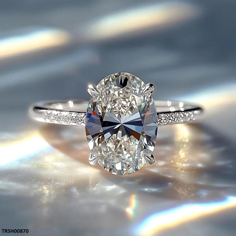 TRSH00870 CSH Oval Stone Ring - TRSH