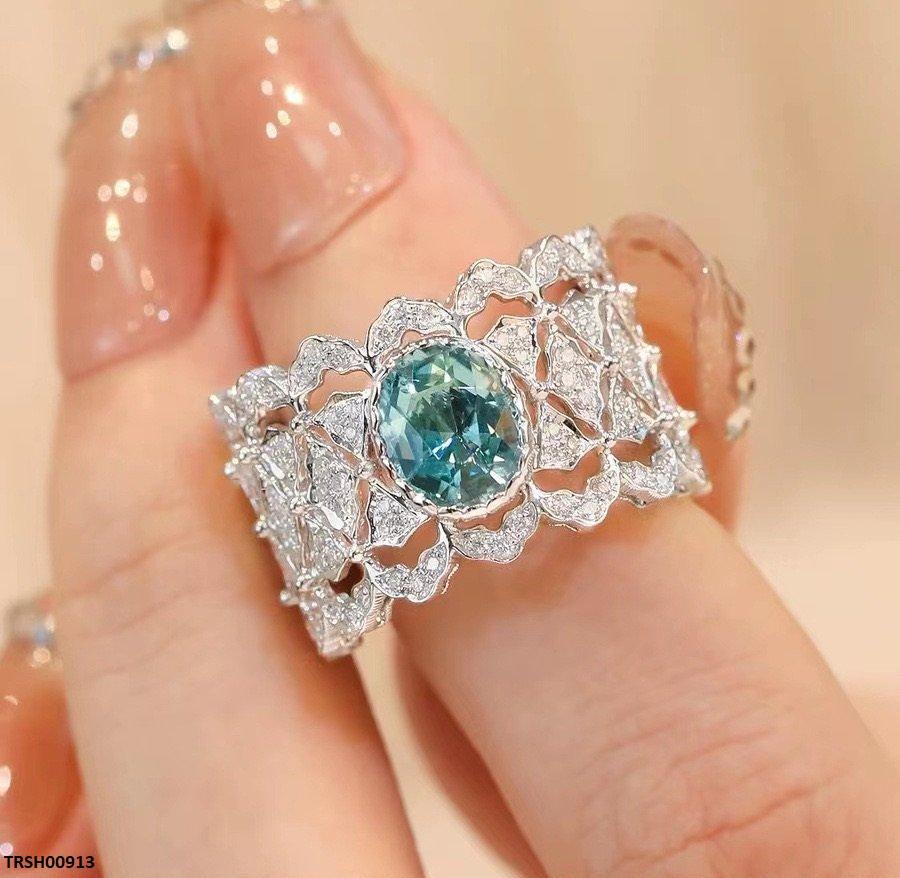 TRSH00913 CJD Imp Zircon Oval Ring - TRSH