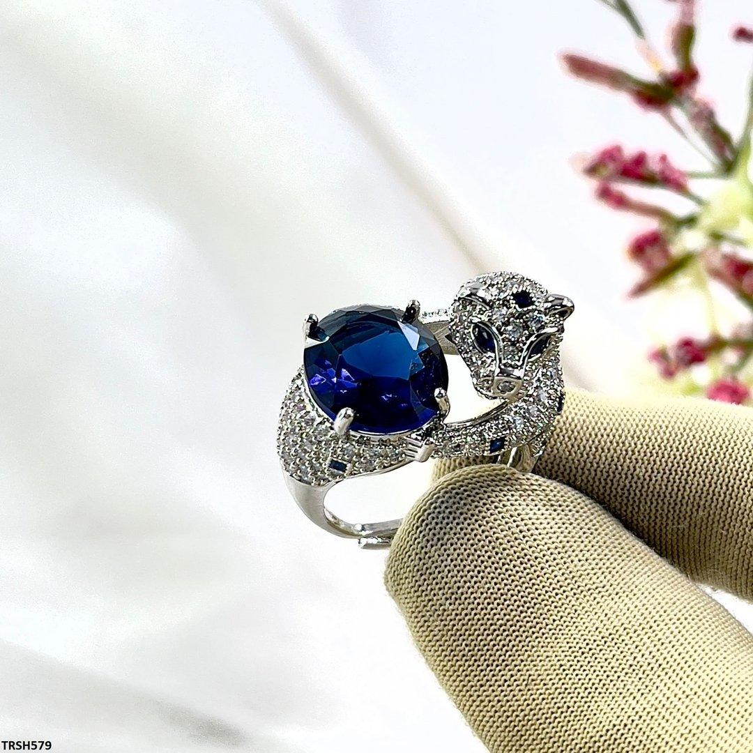 TRSH579 YXG Oval Tiger Ring Adjustable