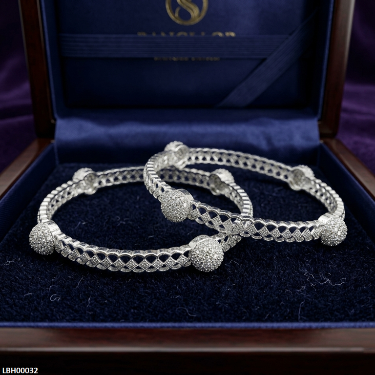 LBH00032 ANI Square Round Bangles Set- LBH