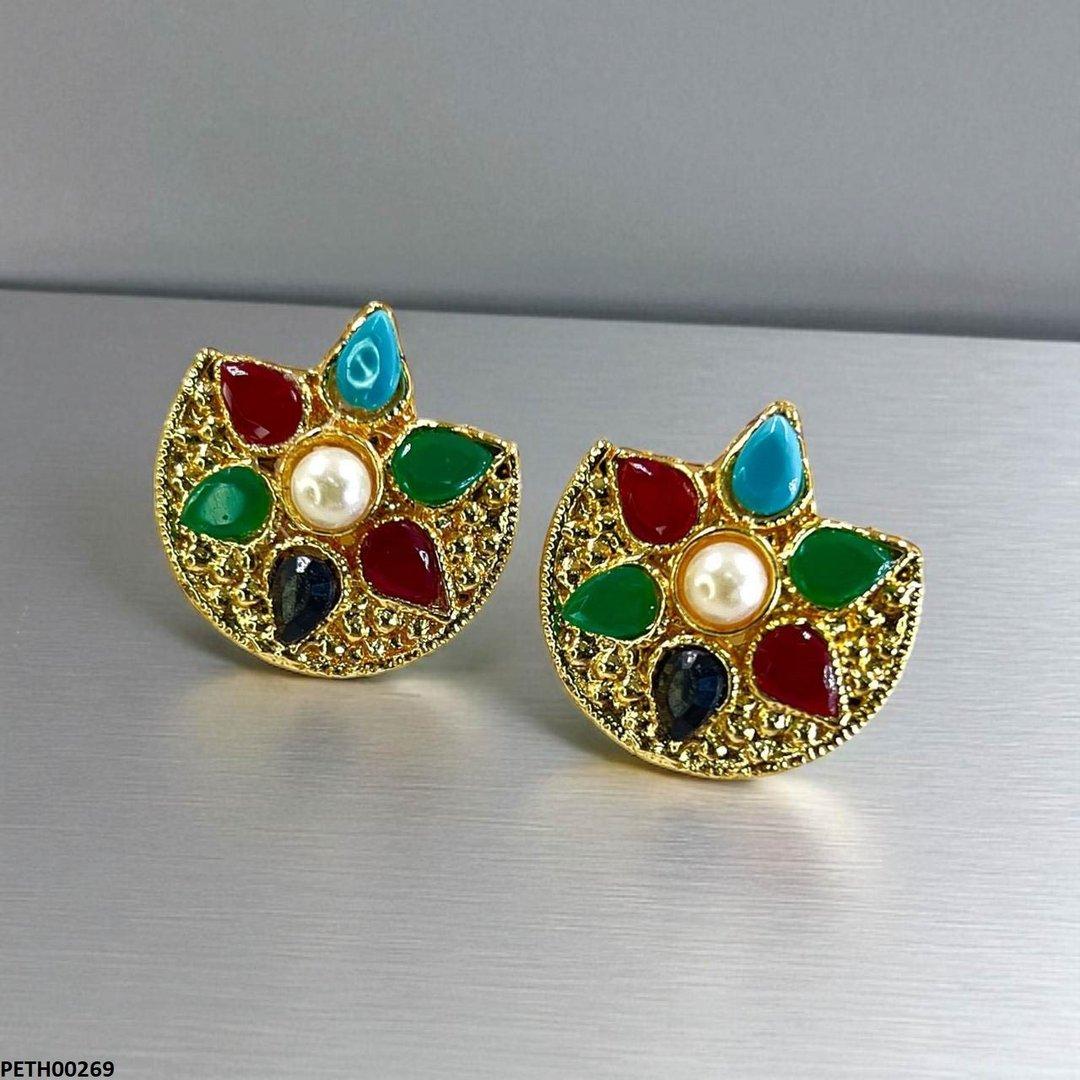 PETH00269 MZM Multi Flower Tops Pair - PETH