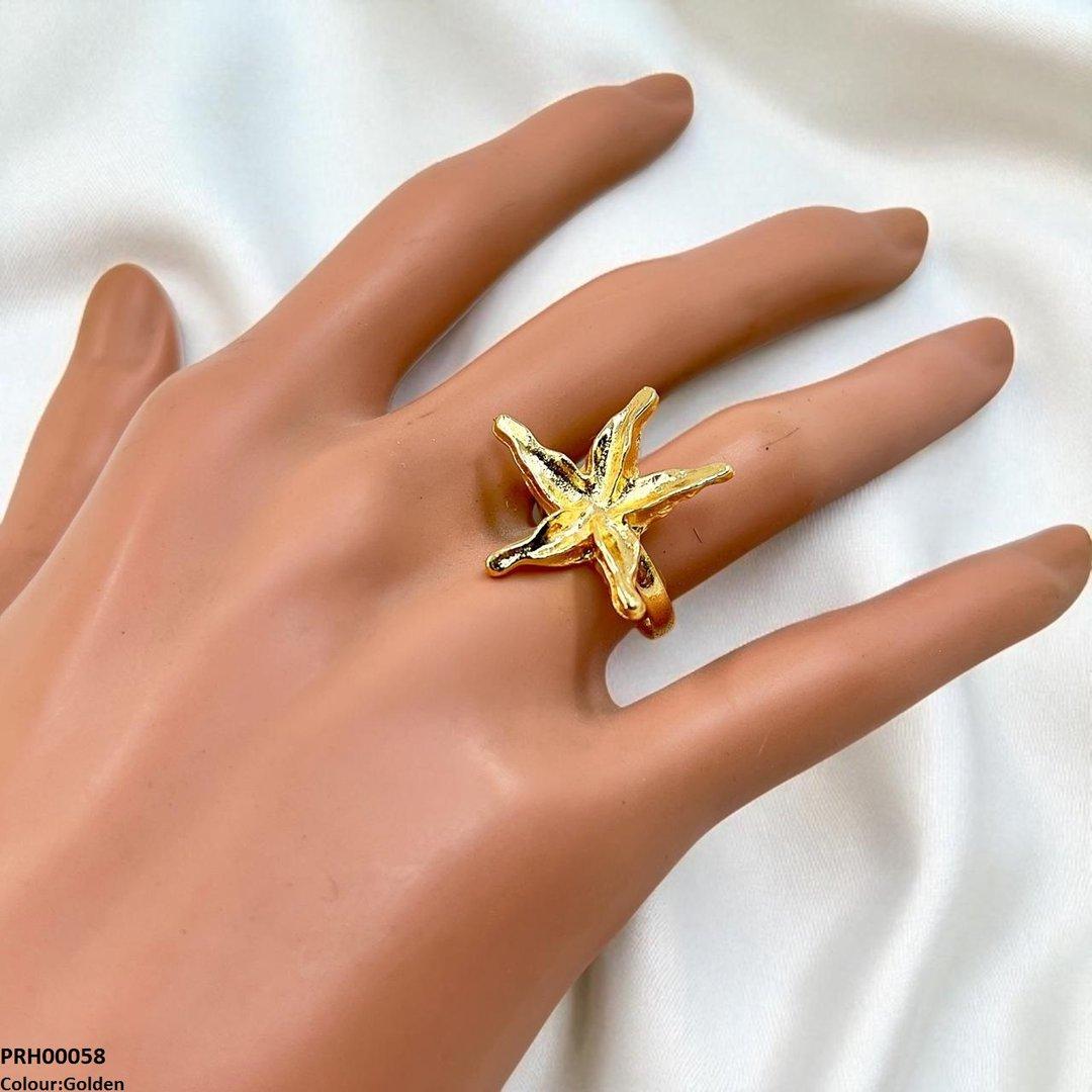 PRH00058 SDQ Flower Ring Adjustable - PRH