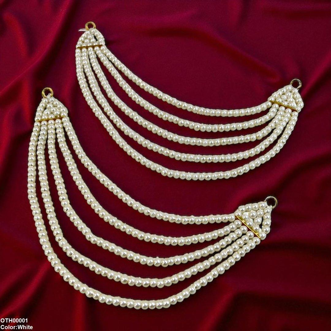 OTH00001 FRN Round Pearl Earring Saharay - OTHH