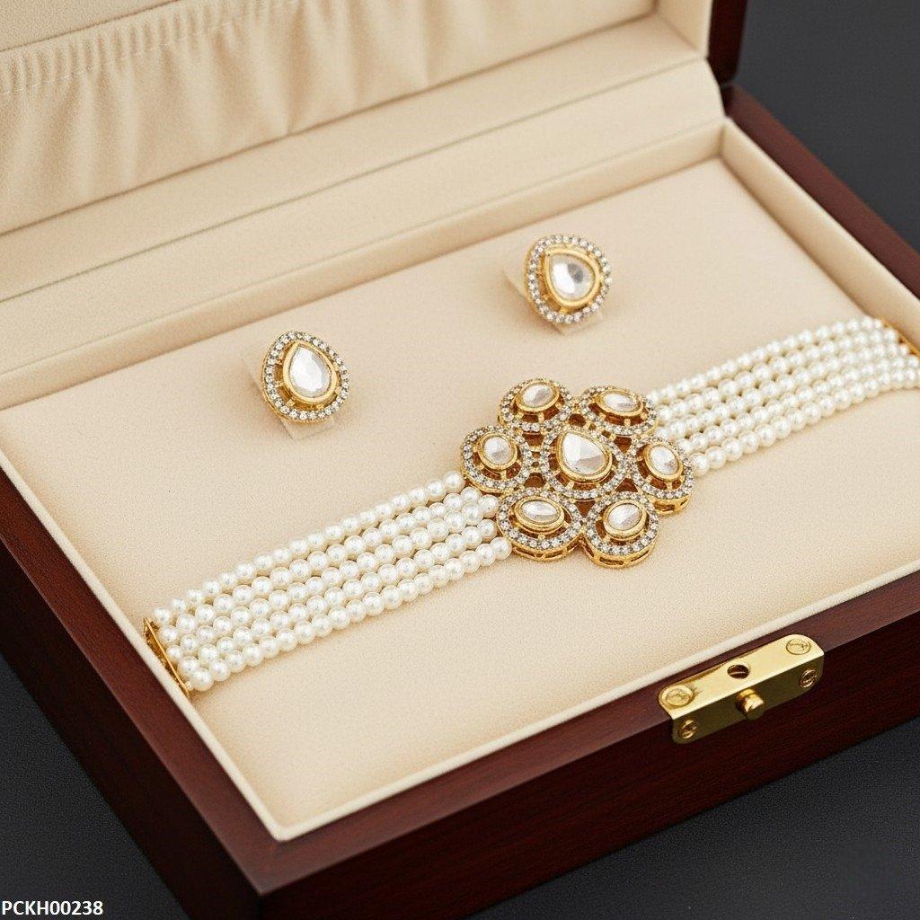 PCKH00238 MZM Oval/Tear Choker Set - PCKH