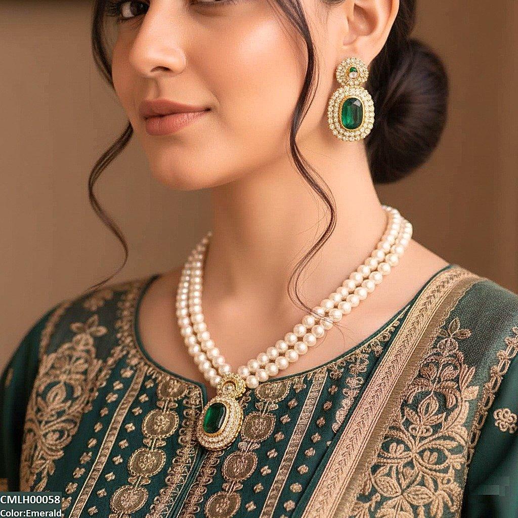 CMLH00058 FRN Vase Shaped Mala Set - CMLH