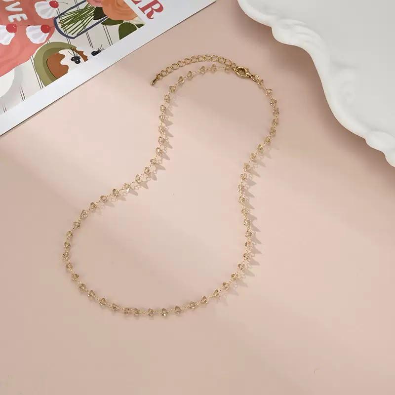 TNCH00397 XST Heart Chain Link Necklace - TNCH