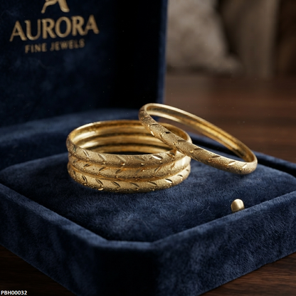 PBH00032 MZM Crown Luxe Bangles - PBH